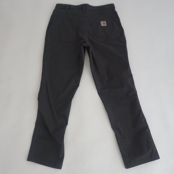 Carhartt Dark Gray Relaxed Fit Right Thigh Hidden Pocket Tactical Pants 29x30 - Picture 1 of 12